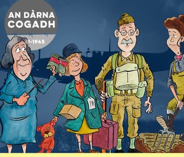 An Dàrna Cogadh Goireas eadar-chuspaireil a chuidicheas le teagasg WW2 ann am P4-7