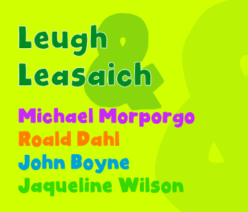 Leugh & Leasaich Notaichean do thidsearan air grunn leabhraichean chloinne sònraichte