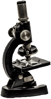 Antique microscope